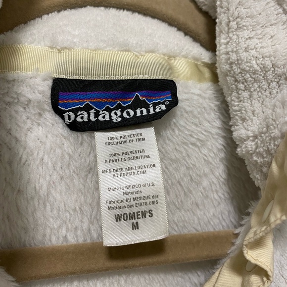 Patagonia Women’s Re-Tool Quarter Snap Pullover White - Picture 8 of 9